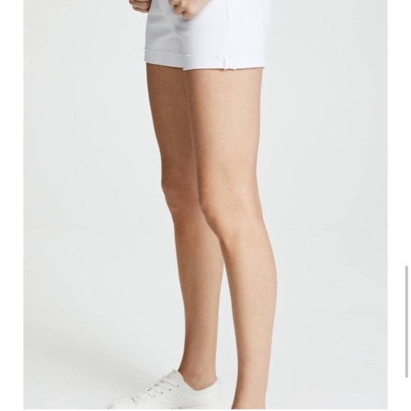 PAIGE deconstructed Jimmy Jimmy white denim Short - Picture 8 of 14